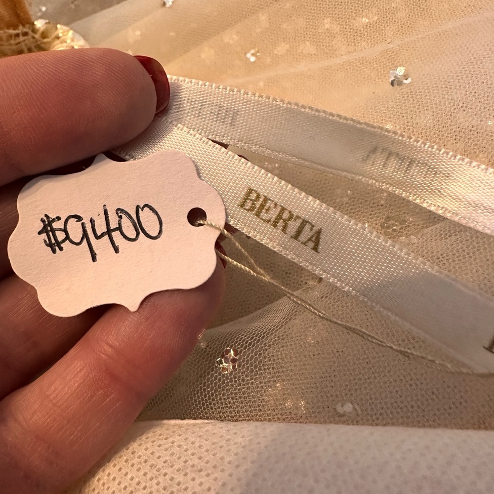 Berta Wedding dress, I tried it on, but never worn